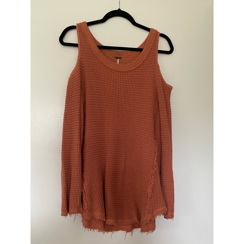 Free People Cold Shoulder Sweater